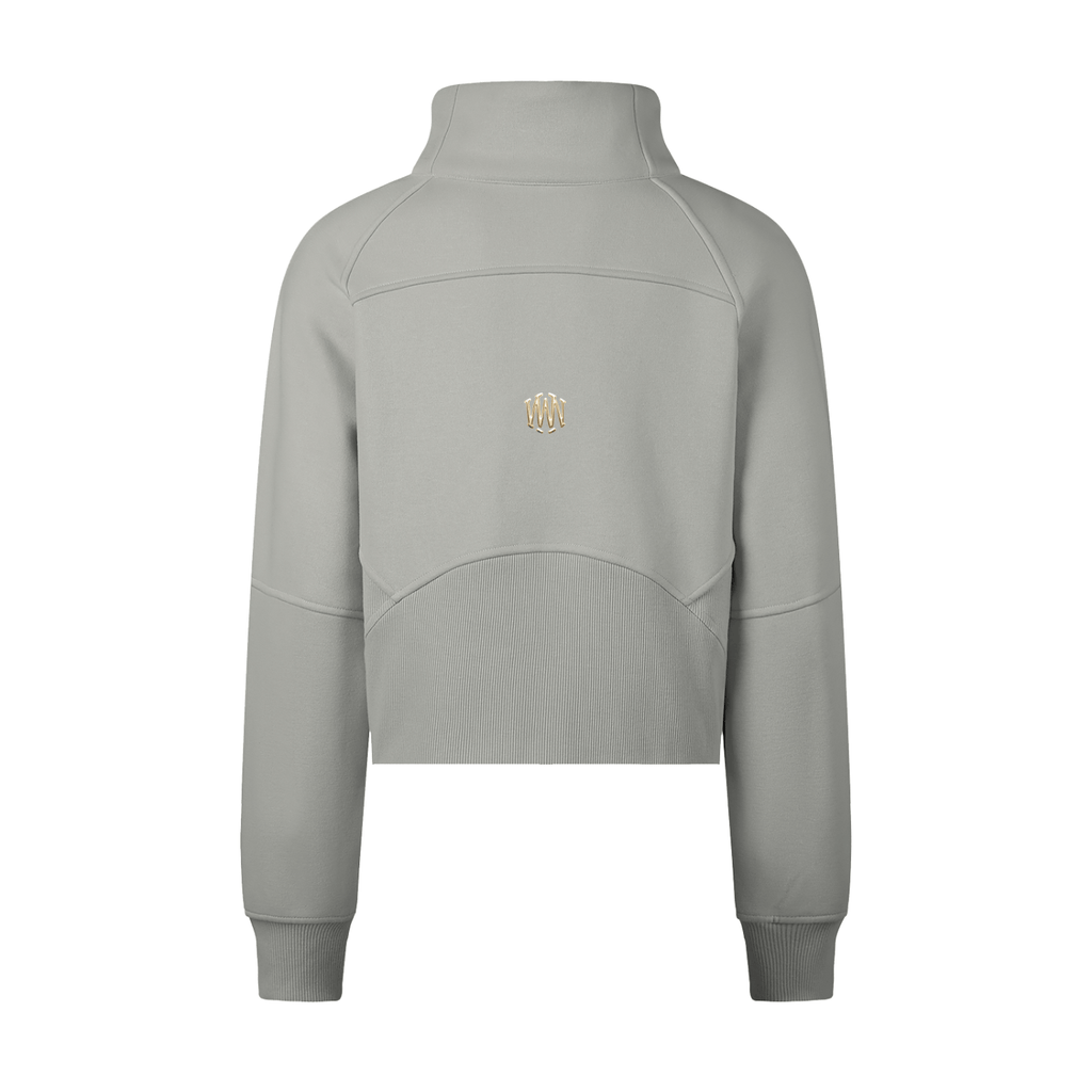 Wolvyn Beverly Cropped Half - Zip Sweatshirt - Wolvyn Apparel