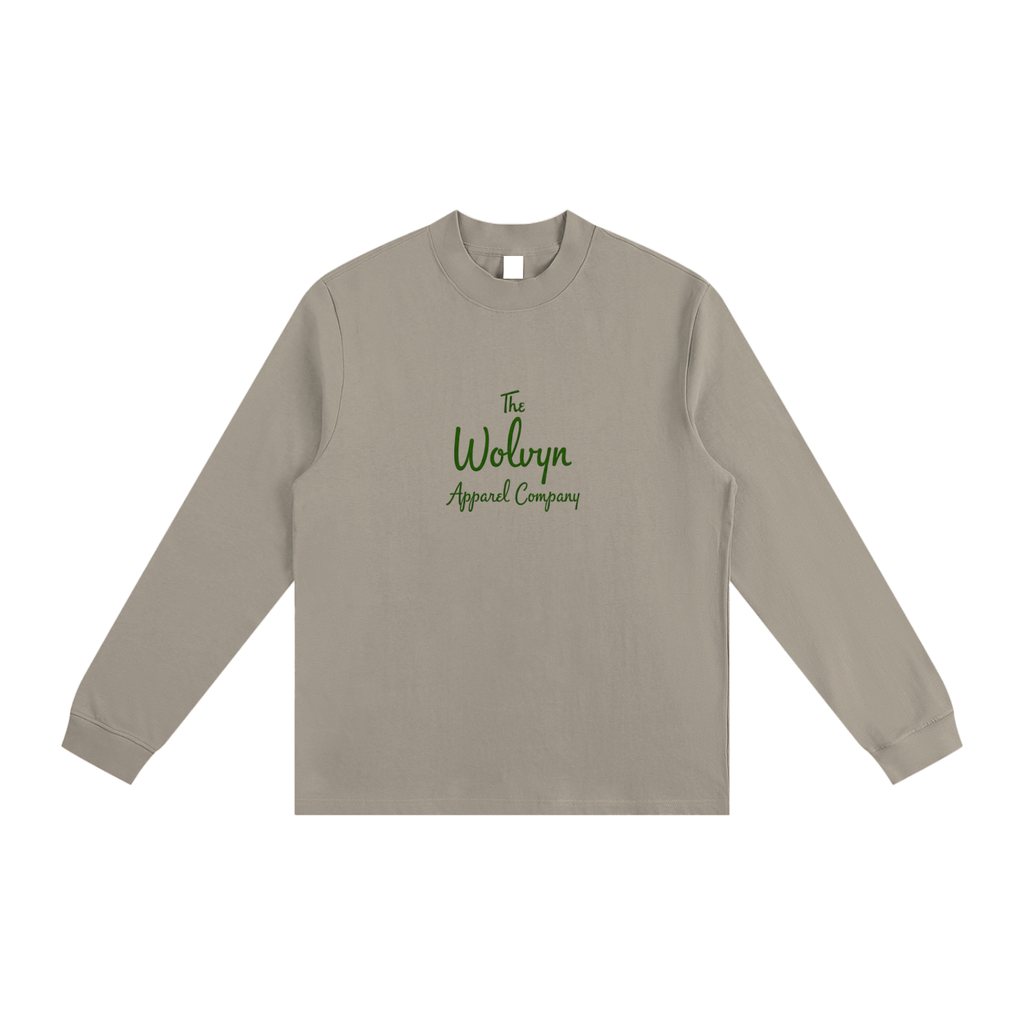 Wolvyn Beverly Essential Non - Shrink Mock Neck Sweatshirt - Wolvyn Apparel