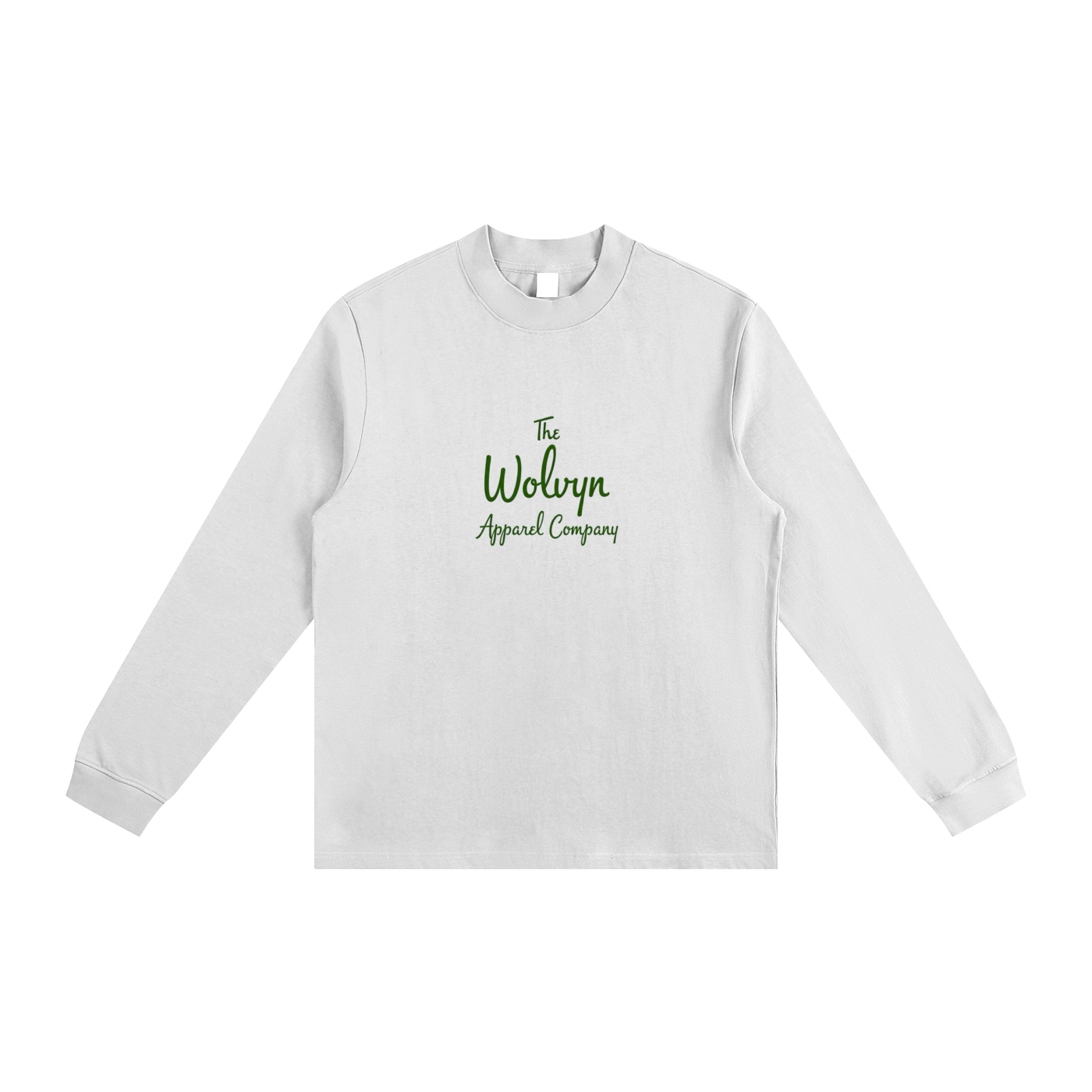 Wolvyn Beverly Essential Non - Shrink Mock Neck Sweatshirt - Wolvyn Apparel