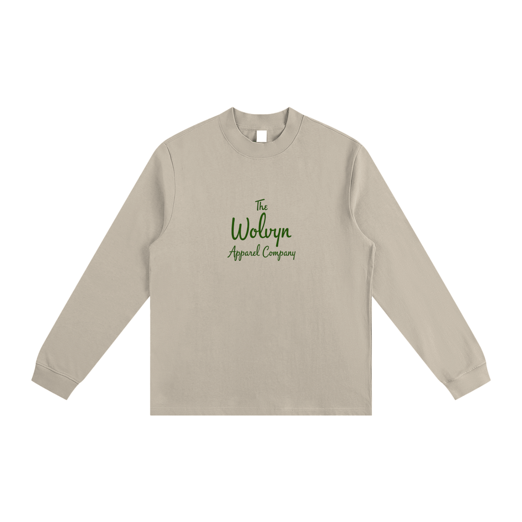 Wolvyn Beverly Essential Non - Shrink Mock Neck Sweatshirt - Wolvyn Apparel
