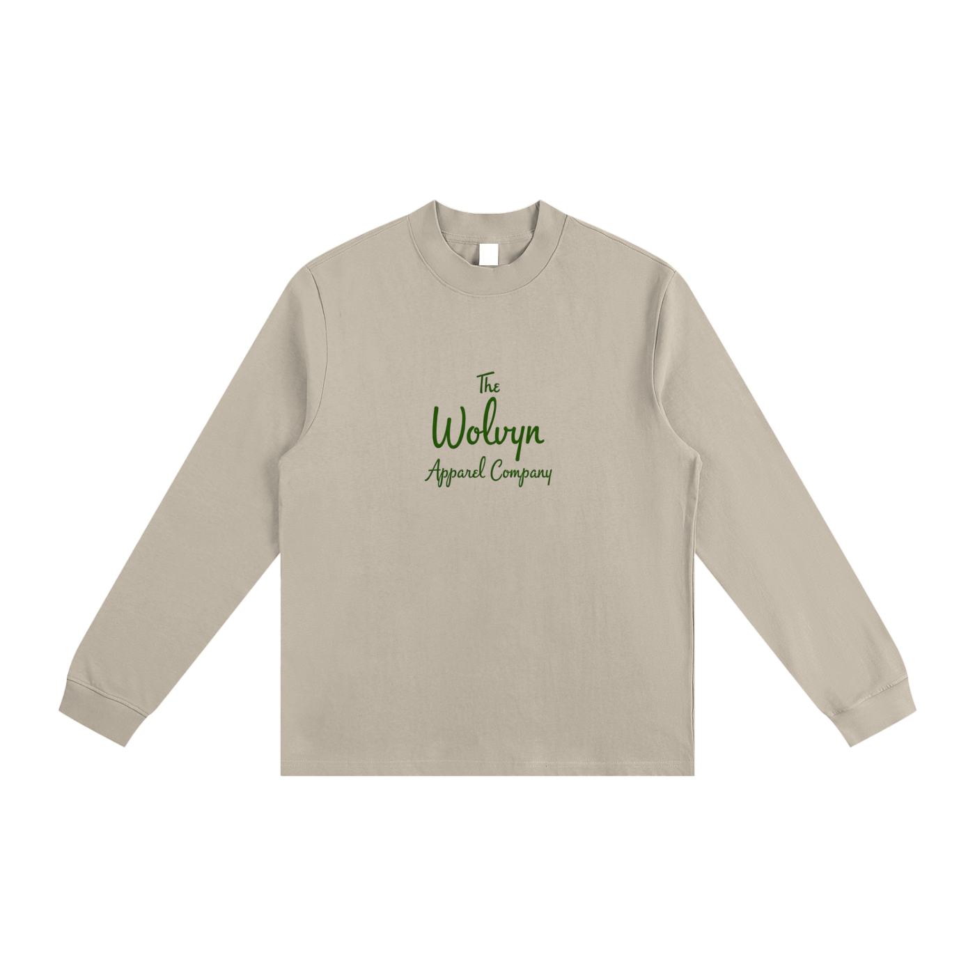 Wolvyn Beverly Essential Non - Shrink Mock Neck Sweatshirt - Wolvyn Apparel