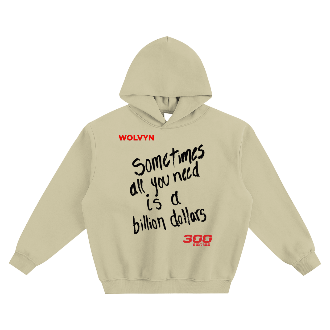 Wolvyn Billions Fleeced Boxy Hoodie - Wolvyn Apparel