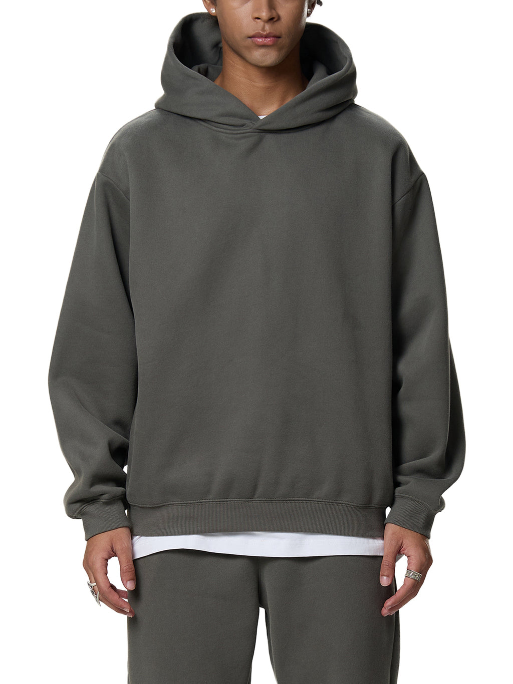 Wolvyn Billions Fleeced Boxy Hoodie - Wolvyn Apparel