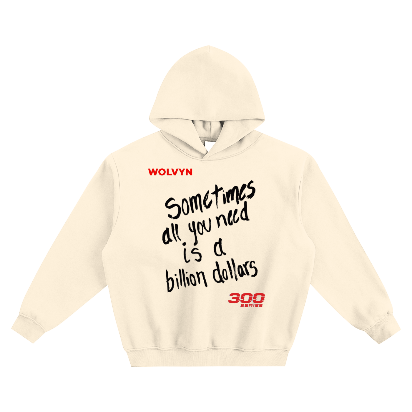 Wolvyn Billions Fleeced Boxy Hoodie - Wolvyn Apparel