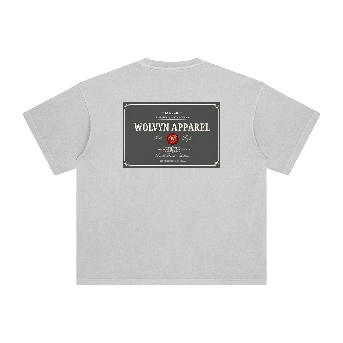 Wolvyn Bourbon Enzyme Washed T-Shirt - Wolvyn Apparel