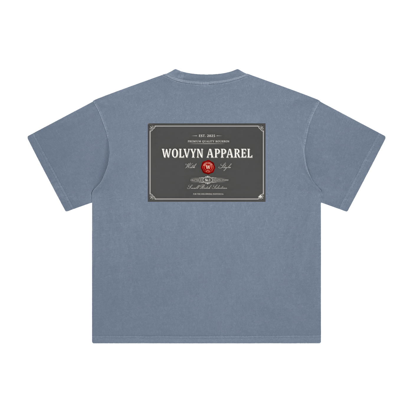 Wolvyn Bourbon Enzyme Washed T-Shirt - Wolvyn Apparel
