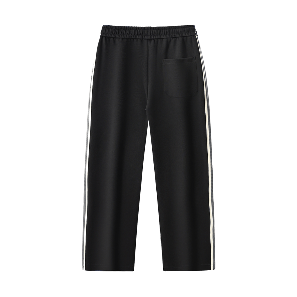 Wolvyn Chi Contrast Side - Stripe Straight - Leg Pants (Part of Set. Click link in description for Jacket) - Wolvyn Apparel