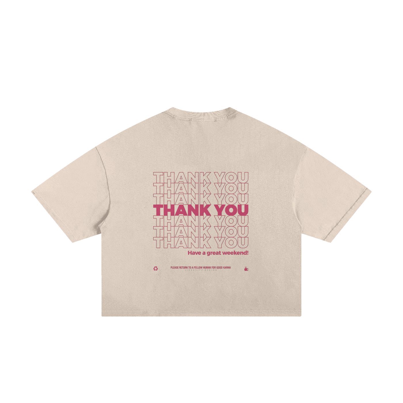 Wolvyn Classic Frayed Boxy Tee - Wolvyn Apparel