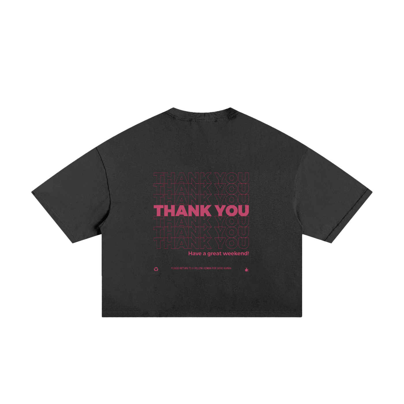 Wolvyn Classic Frayed Boxy Tee - Wolvyn Apparel