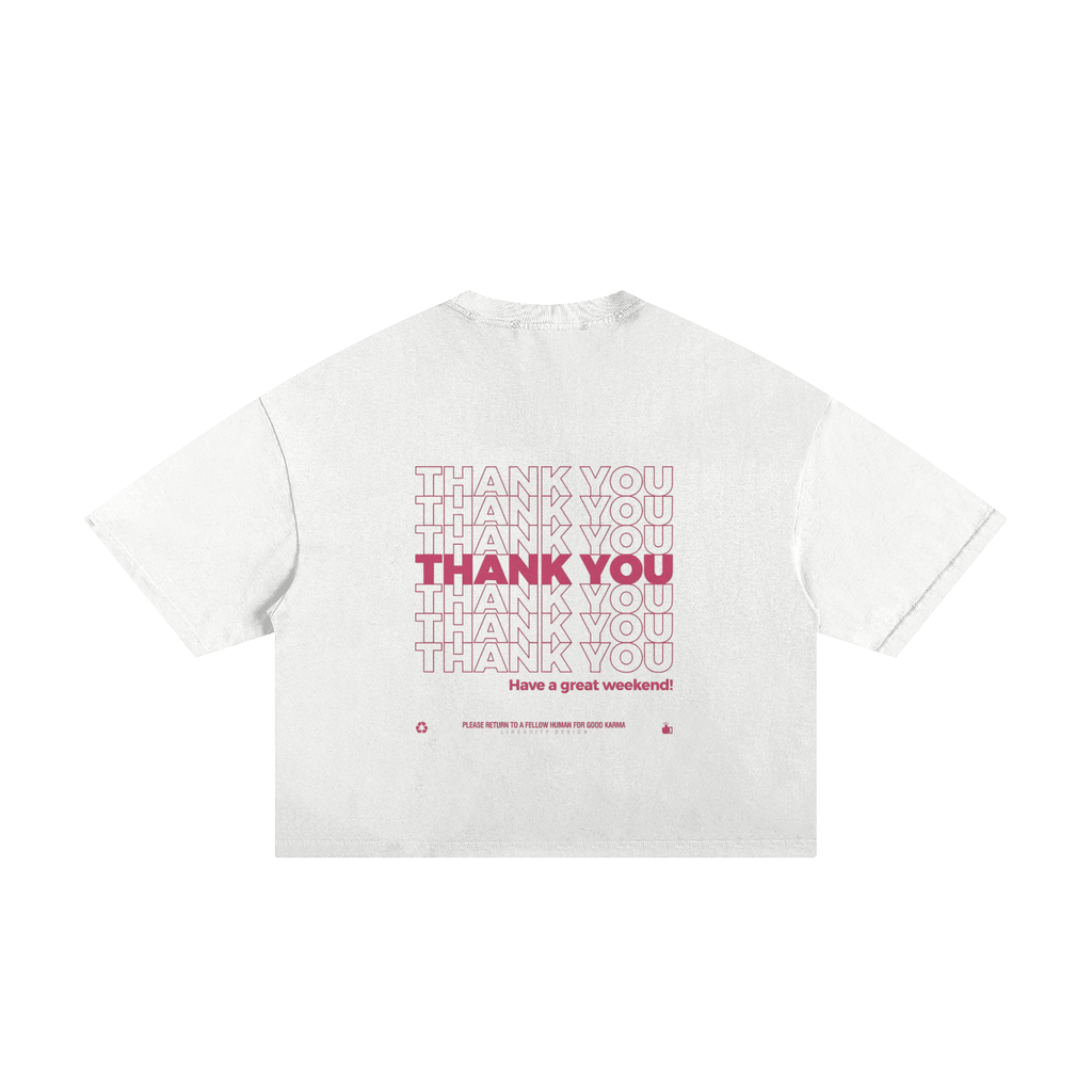 Wolvyn Classic Frayed Boxy Tee - Wolvyn Apparel