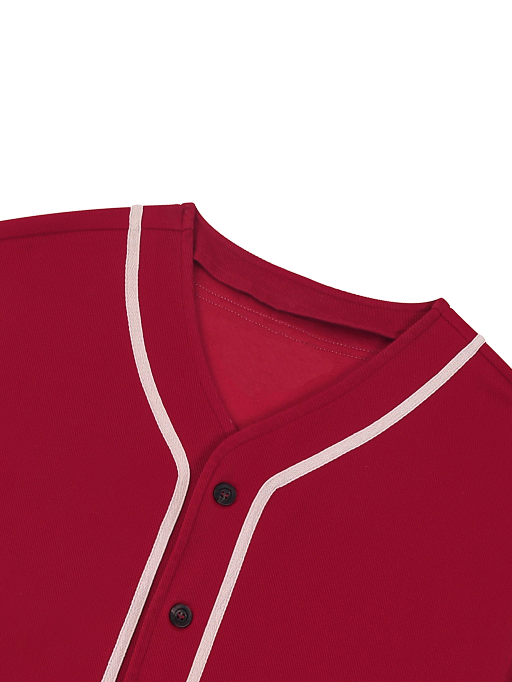 Wolvyn Contrast Piped Button - Up Jersey - Wolvyn Apparel