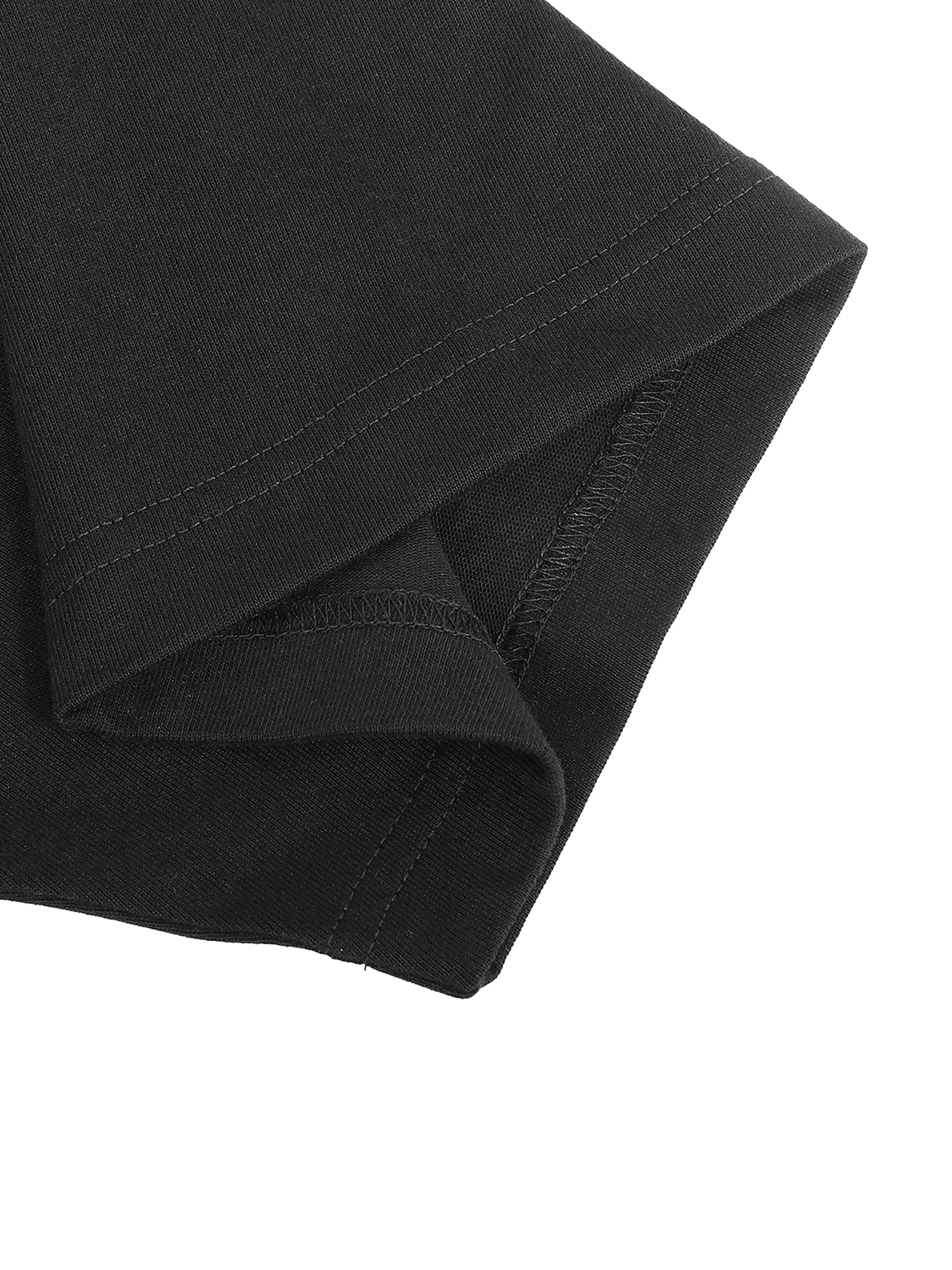 Wolvyn Contrast Piped Panel T-Shirt - Wolvyn Apparel