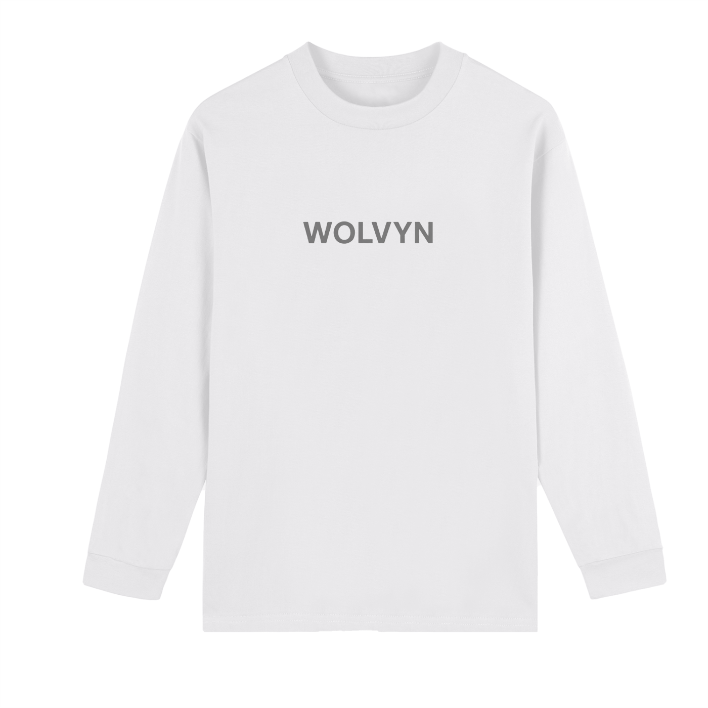 Wolvyn Crew Neck Drop Shoulder Long Sleeve Shirt - Wolvyn Apparel