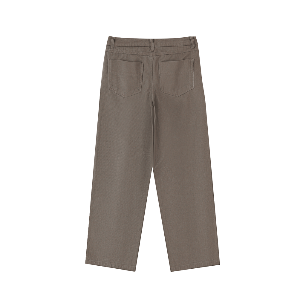 Wolvyn Crown Heavyweight Cotton Straight - Leg Pants - Wolvyn Apparel