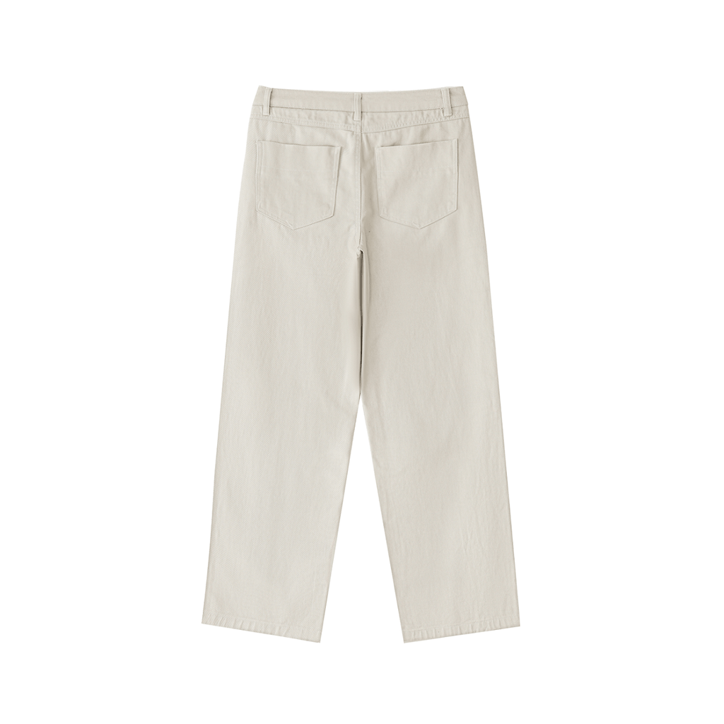 Wolvyn Crown Heavyweight Cotton Straight - Leg Pants - Wolvyn Apparel