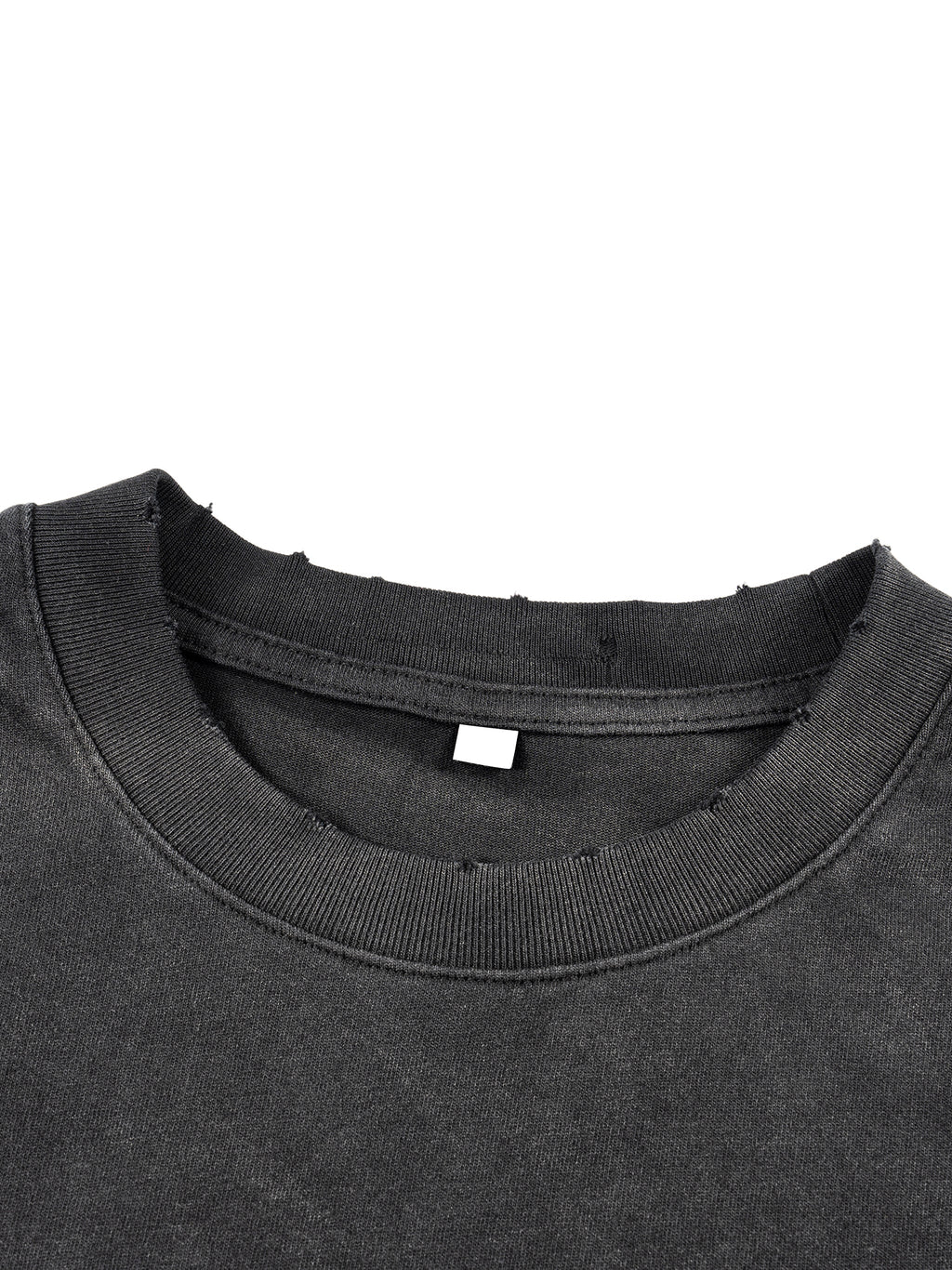 Wolvyn Design Sunfade Hand - Frayed Faux Two - Piece T-Shirt - Wolvyn Apparel