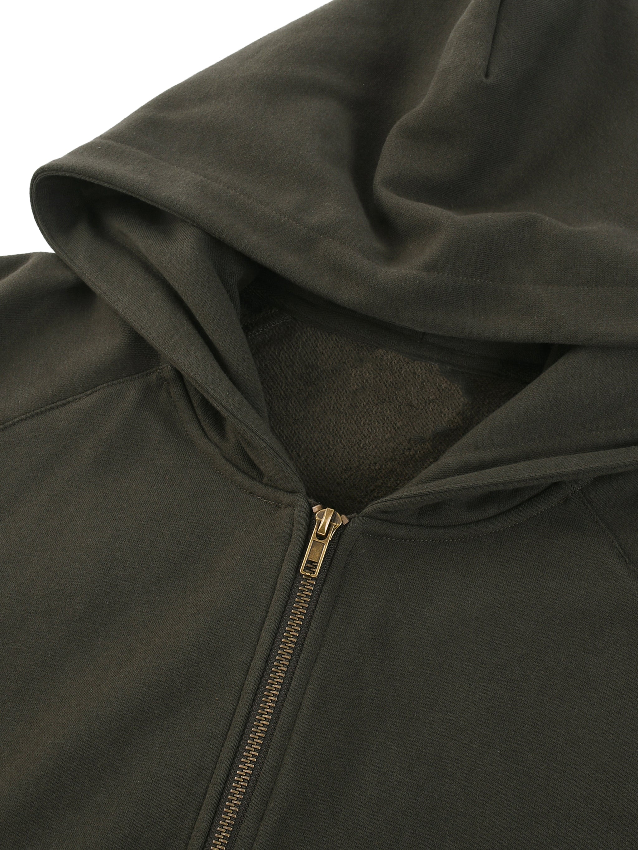 Wolvyn Dolman Sleeve Zip - Through Fleece Hoodie - Wolvyn Apparel