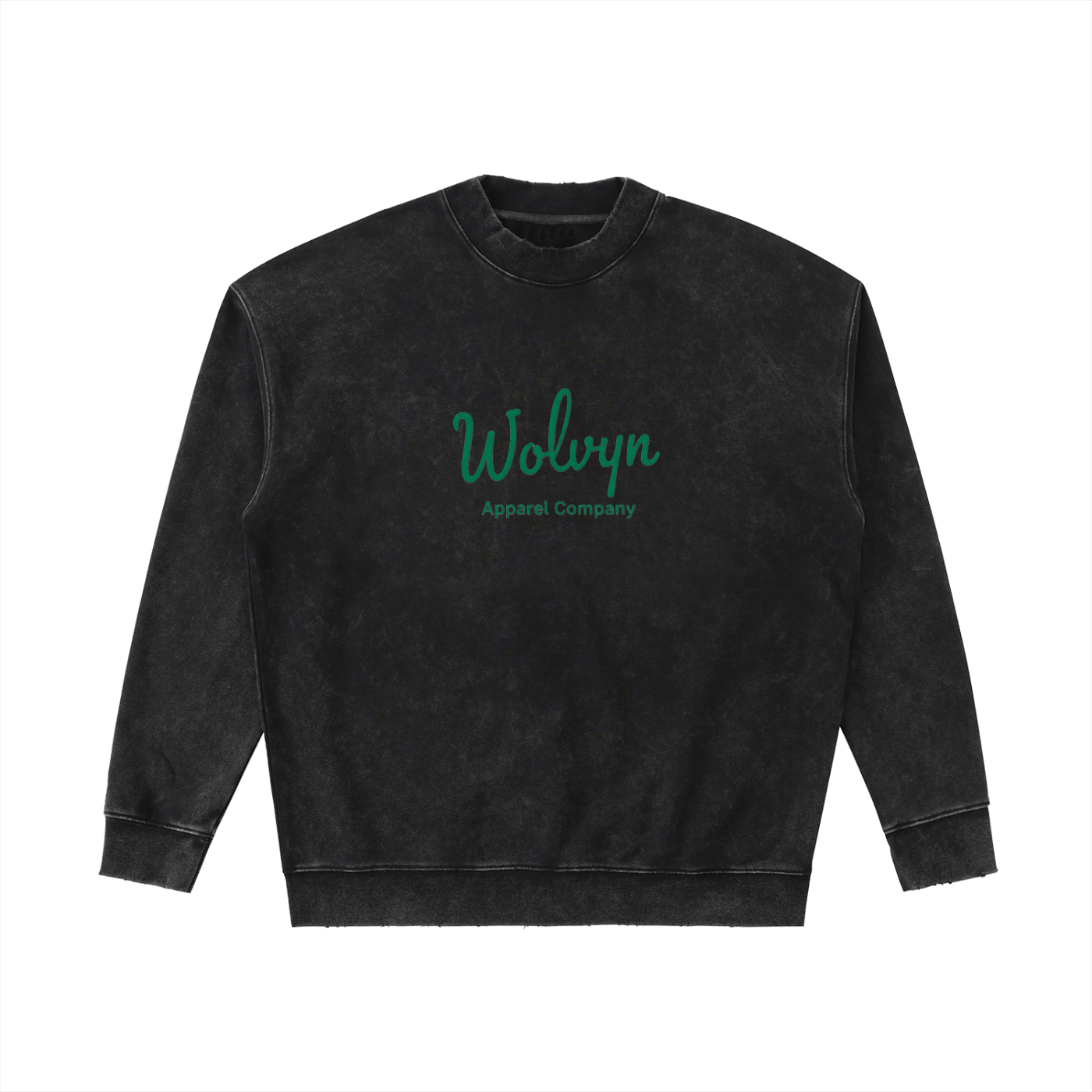 Wolvyn Drop Shoulder Crewneck Sweatshirt - Wolvyn Apparel