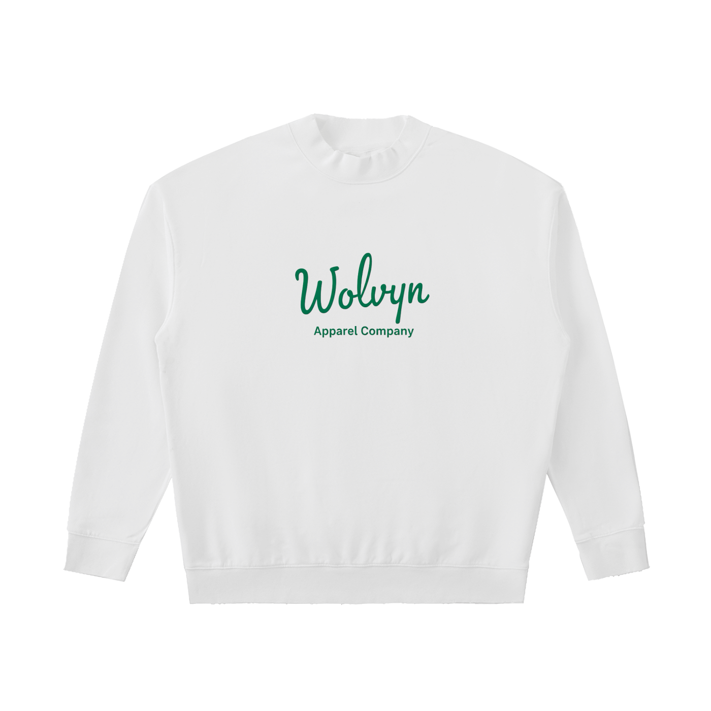Wolvyn Drop Shoulder Crewneck Sweatshirt - Wolvyn Apparel