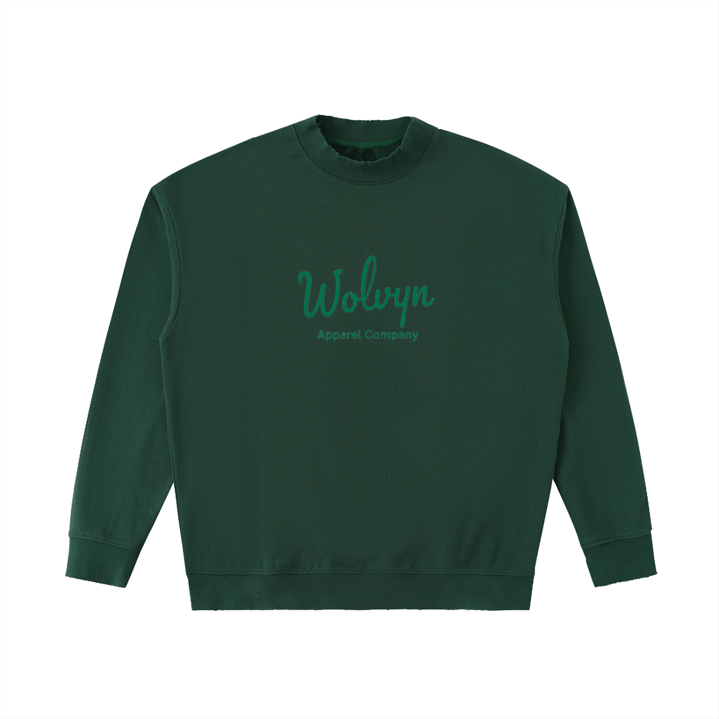 Wolvyn Drop Shoulder Crewneck Sweatshirt - Wolvyn Apparel