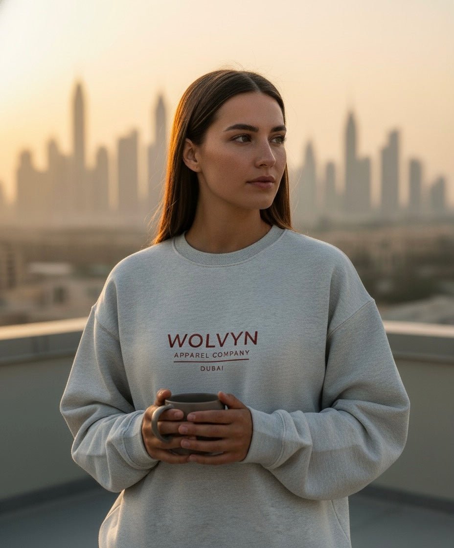 Wolvyn Dubai Fleeced Sweatshirt - Wolvyn Apparel