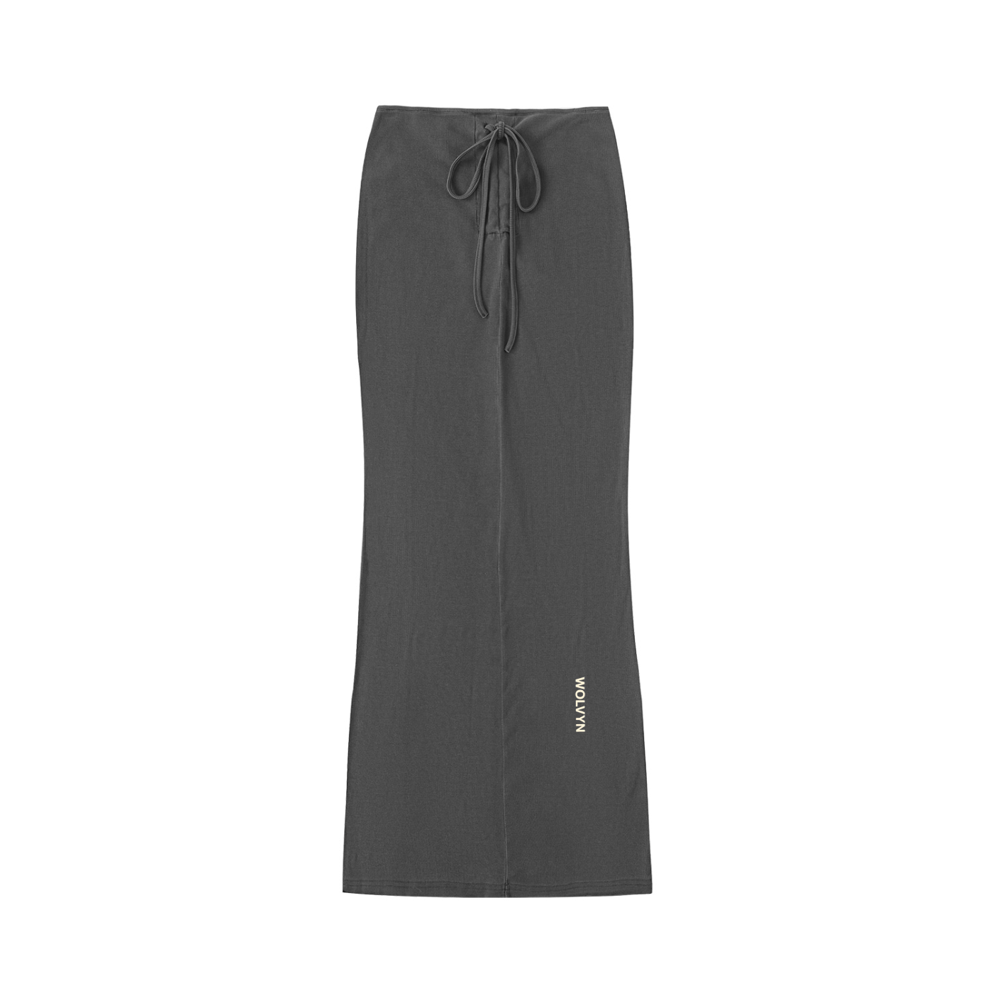 Wolvyn Dyed Washed Drawstring Maxi Skirt - Wolvyn Apparel
