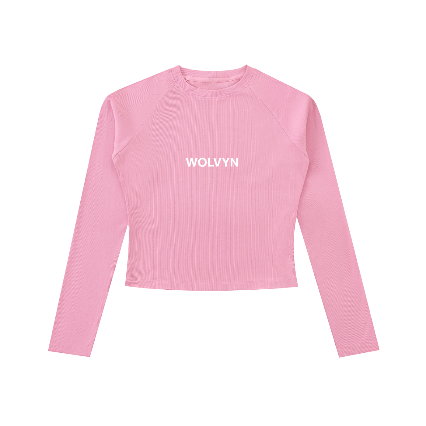 Wolvyn Dyed Washed Raglan Long Sleeve Slim T-Shirt - Wolvyn Apparel