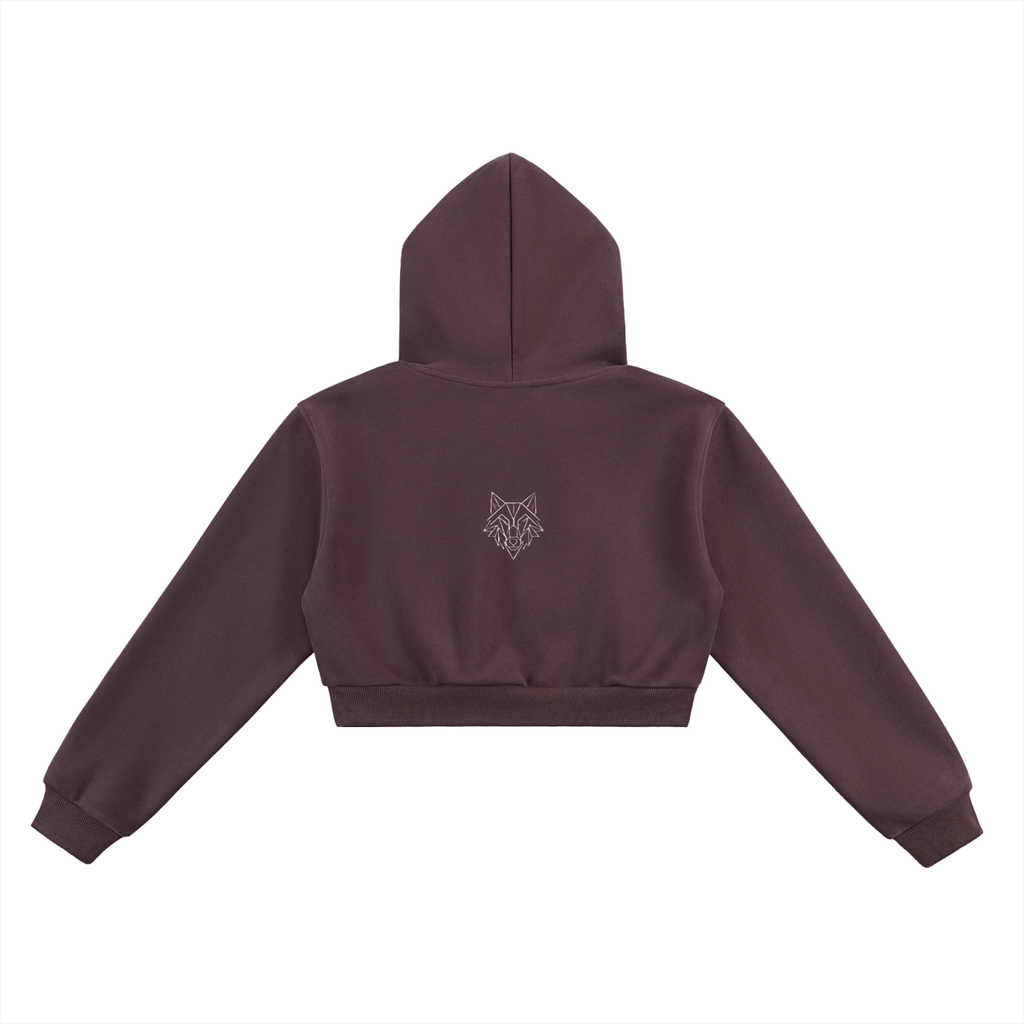 Wolvyn Essential Cropped Hoodie - Wolvyn Apparel