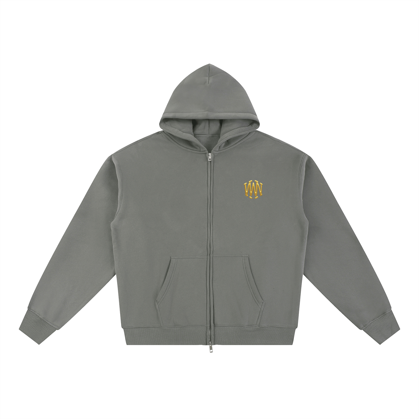 Wolvyn Essential Fleece Zip - Through Hoodie - Wolvyn Apparel