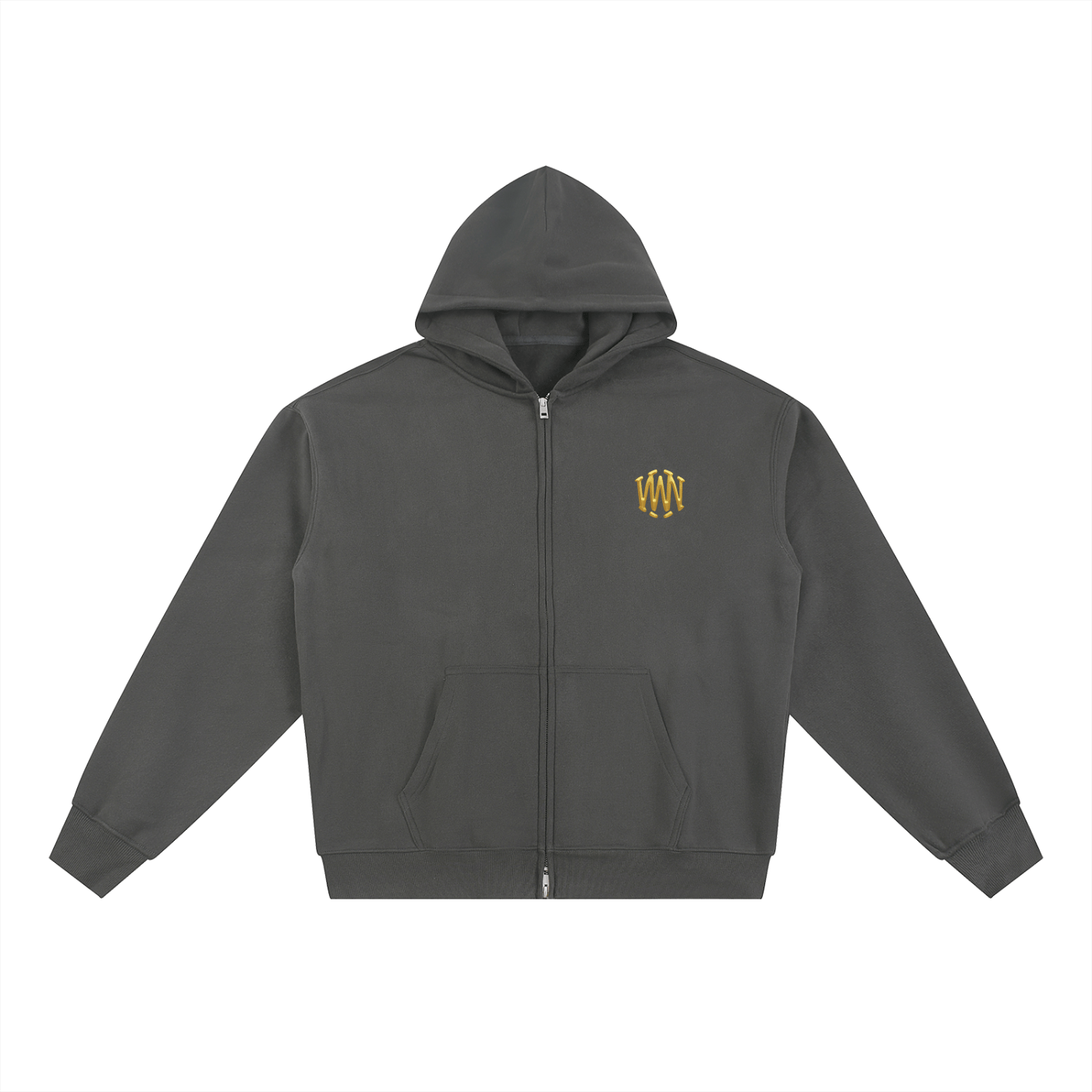 Wolvyn Essential Fleece Zip - Through Hoodie - Wolvyn Apparel
