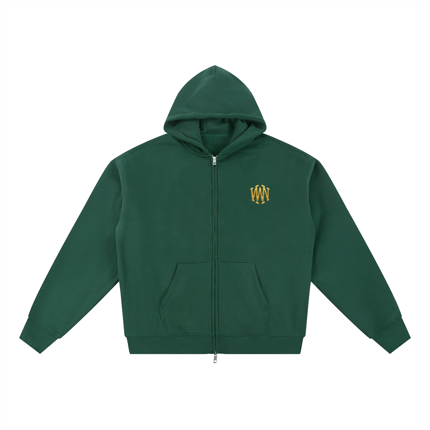 Wolvyn Essential Fleece Zip - Through Hoodie - Wolvyn Apparel