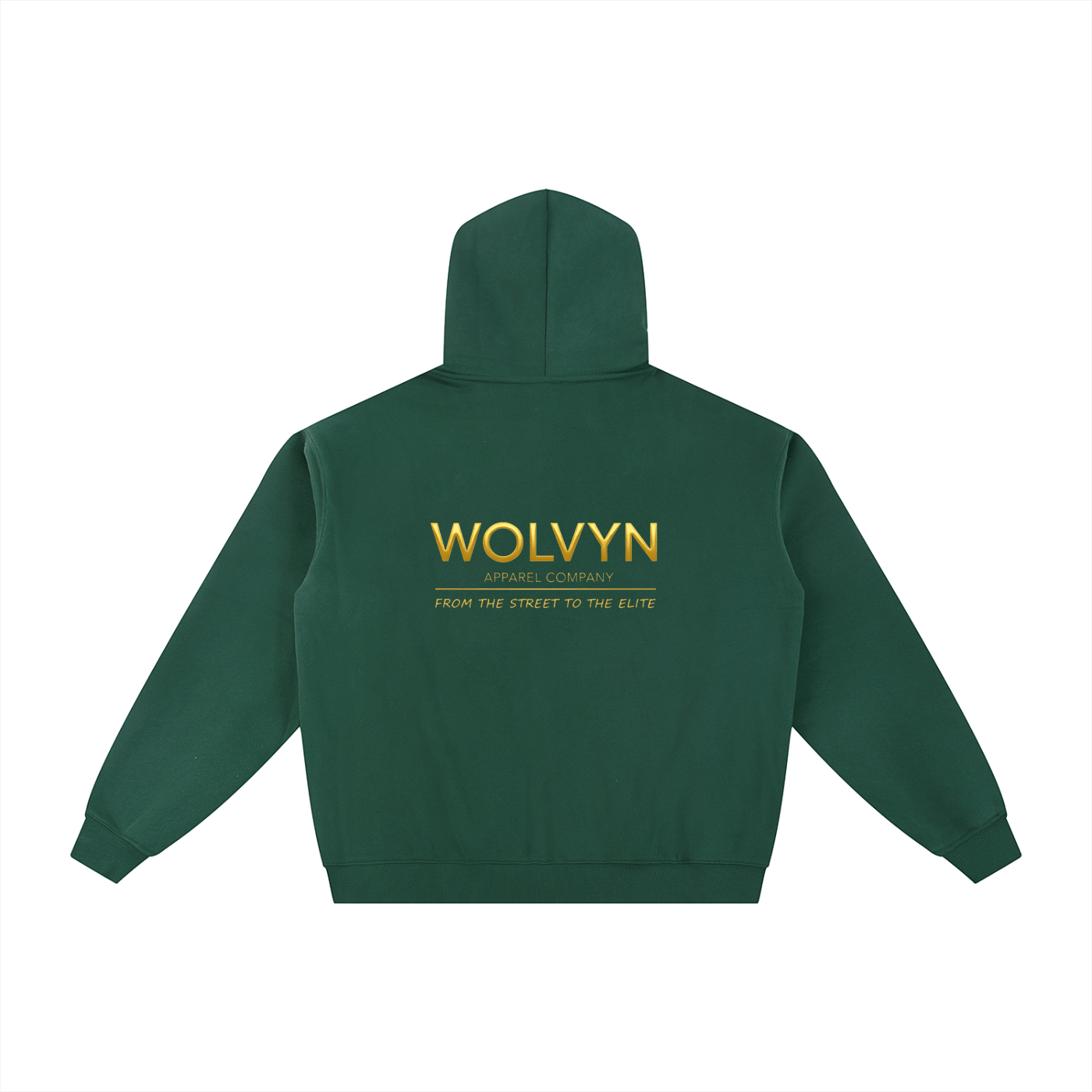 Wolvyn Essential Fleece Zip - Through Hoodie - Wolvyn Apparel