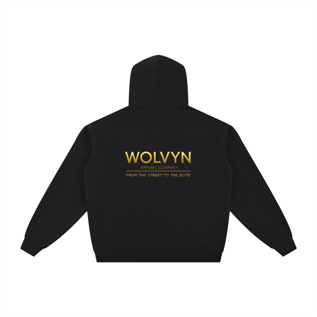 Wolvyn Essential Fleece Zip - Through Hoodie - Wolvyn Apparel