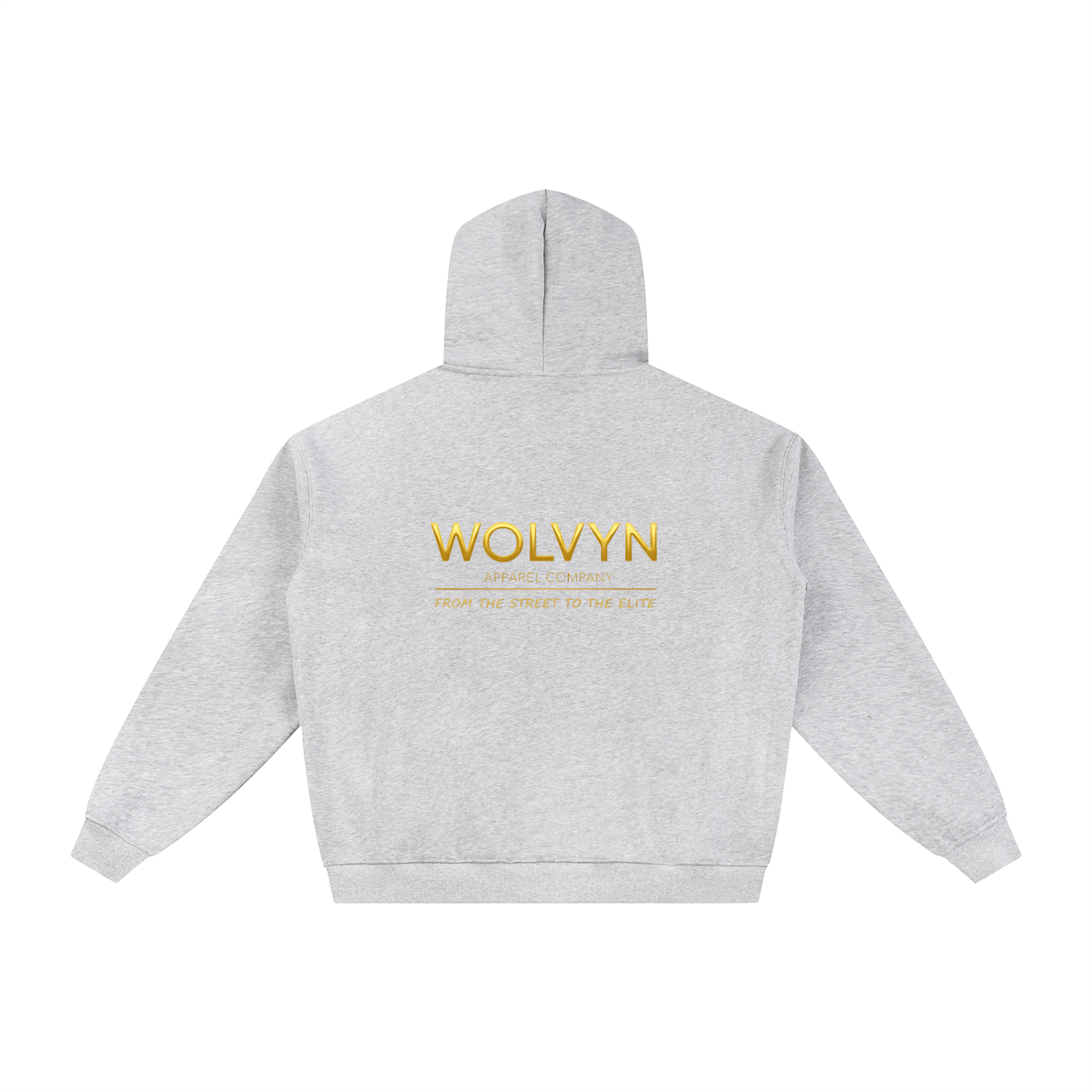 Wolvyn Essential Fleece Zip - Through Hoodie - Wolvyn Apparel