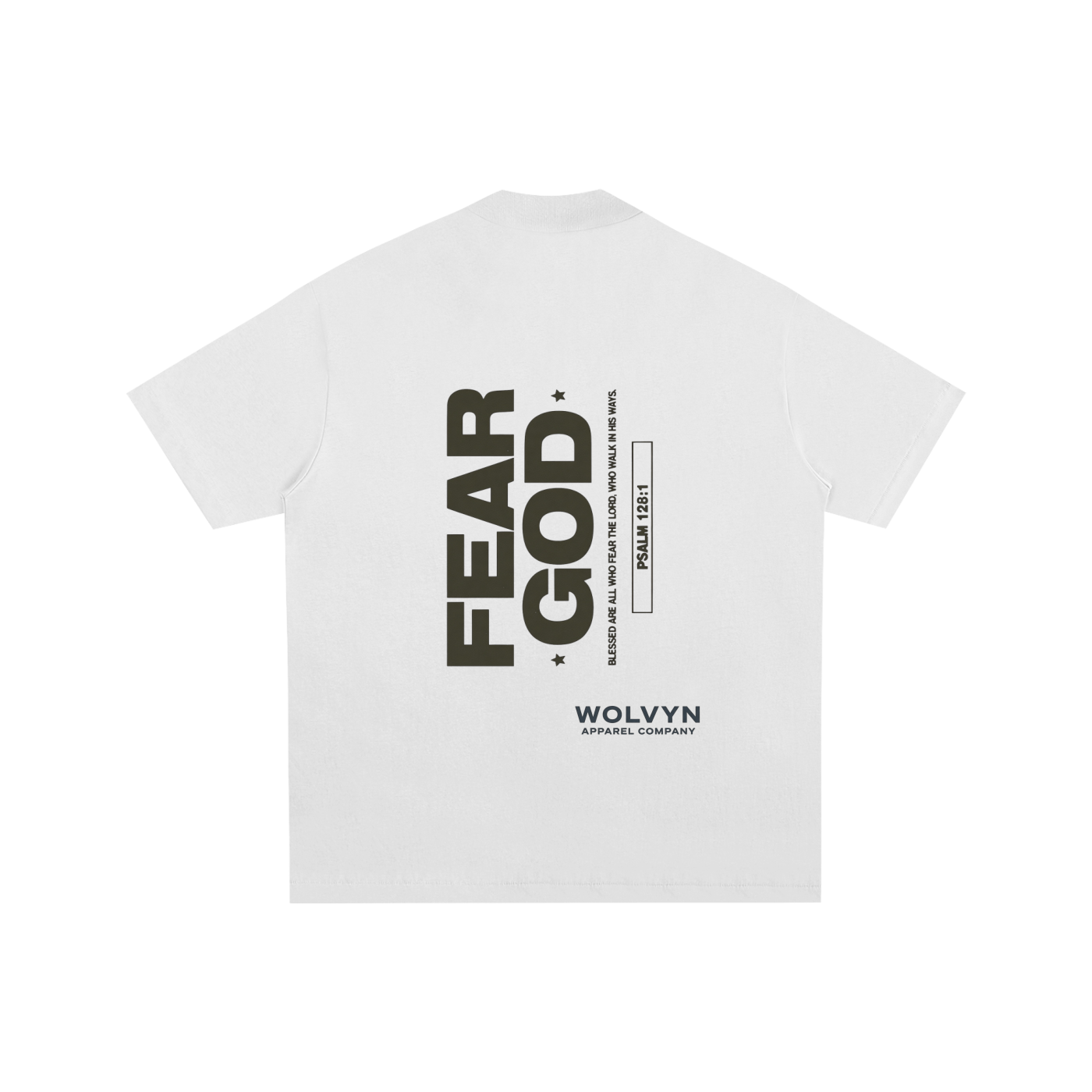 Wolvyn Essential Mock Neck Cotton T-Shirt - Wolvyn Apparel