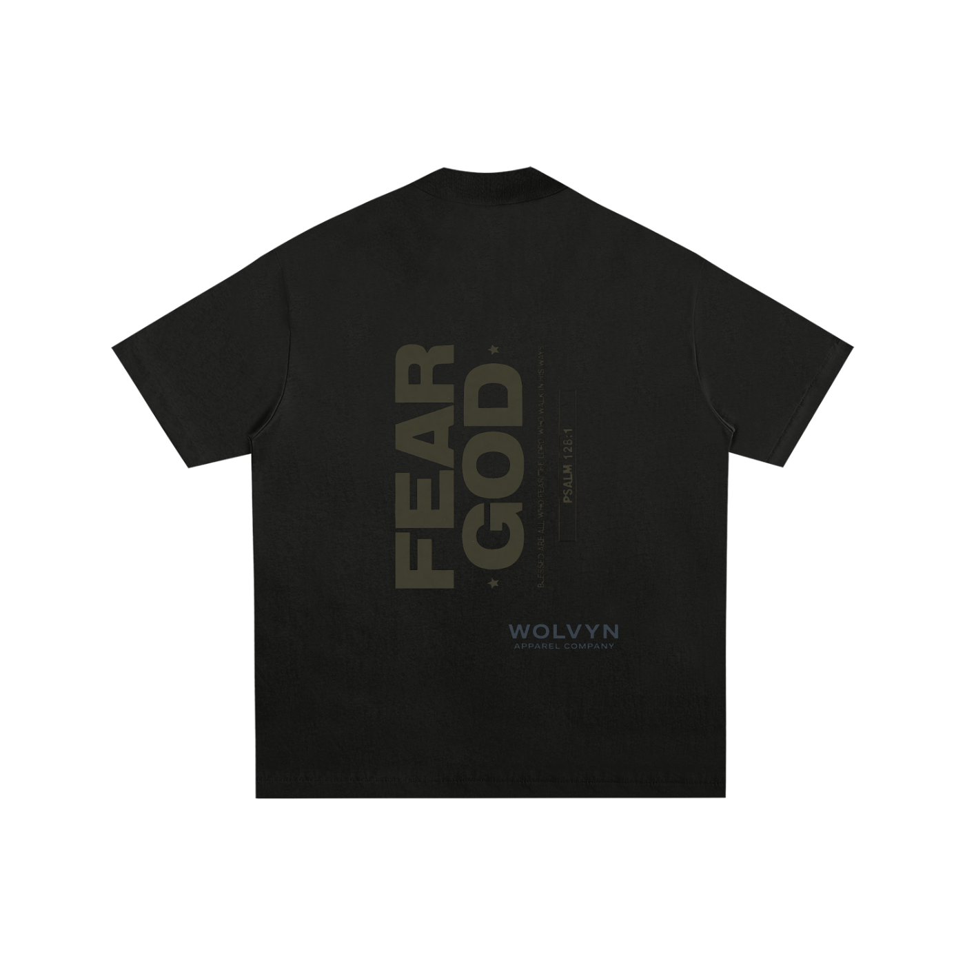 Wolvyn Essential Mock Neck Cotton T-Shirt - Wolvyn Apparel