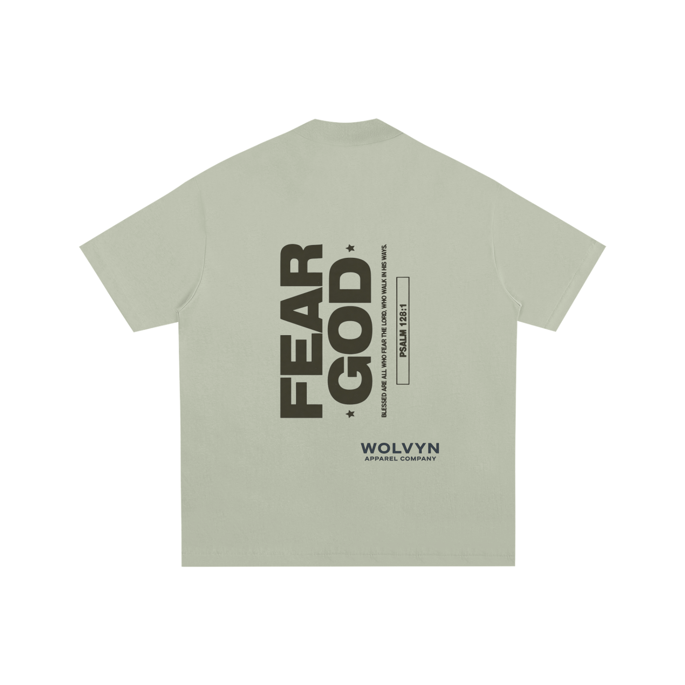 Wolvyn Essential Mock Neck Cotton T-Shirt - Wolvyn Apparel