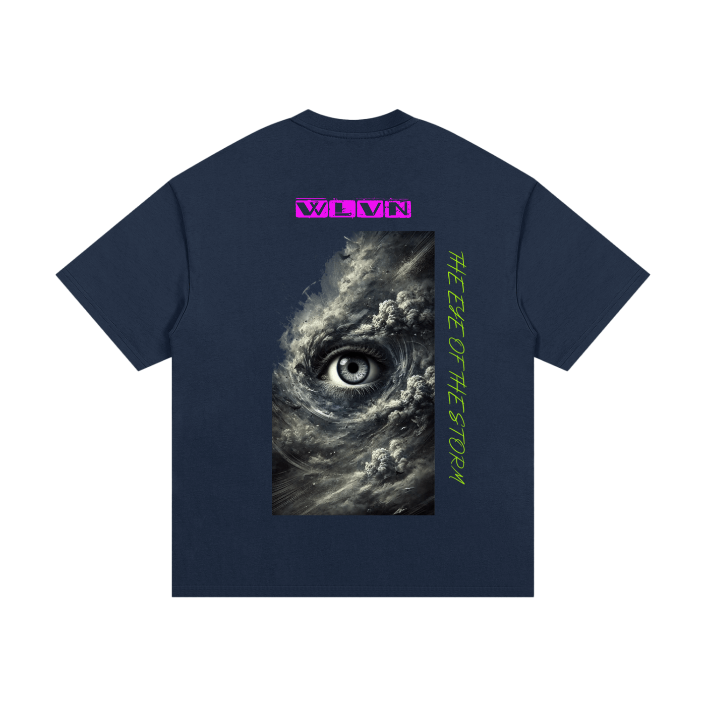 Wolvyn Eye of The Storm Heavyweight Cotton T-Shirt - Wolvyn Apparel