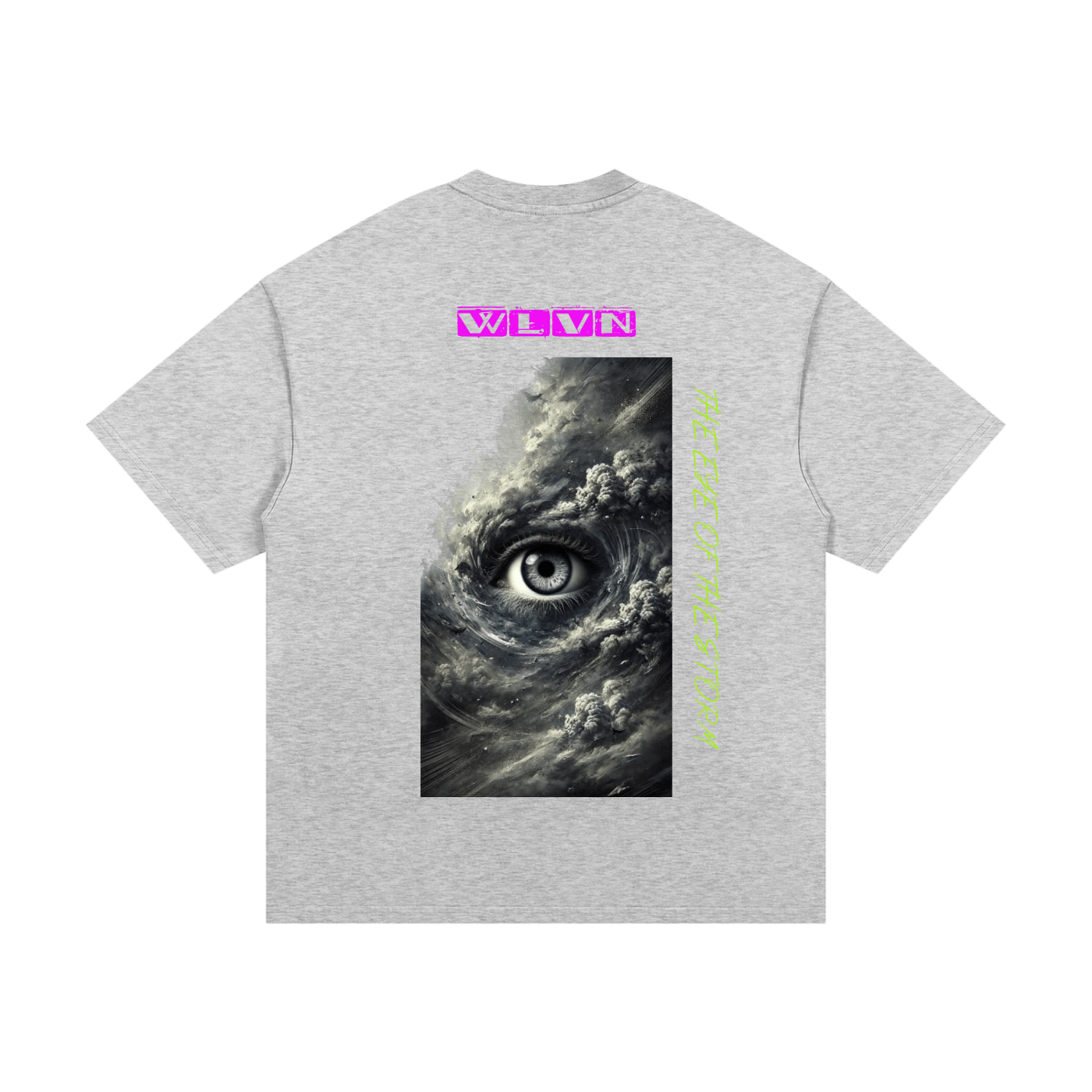 Wolvyn Eye of The Storm Heavyweight Cotton T-Shirt - Wolvyn Apparel
