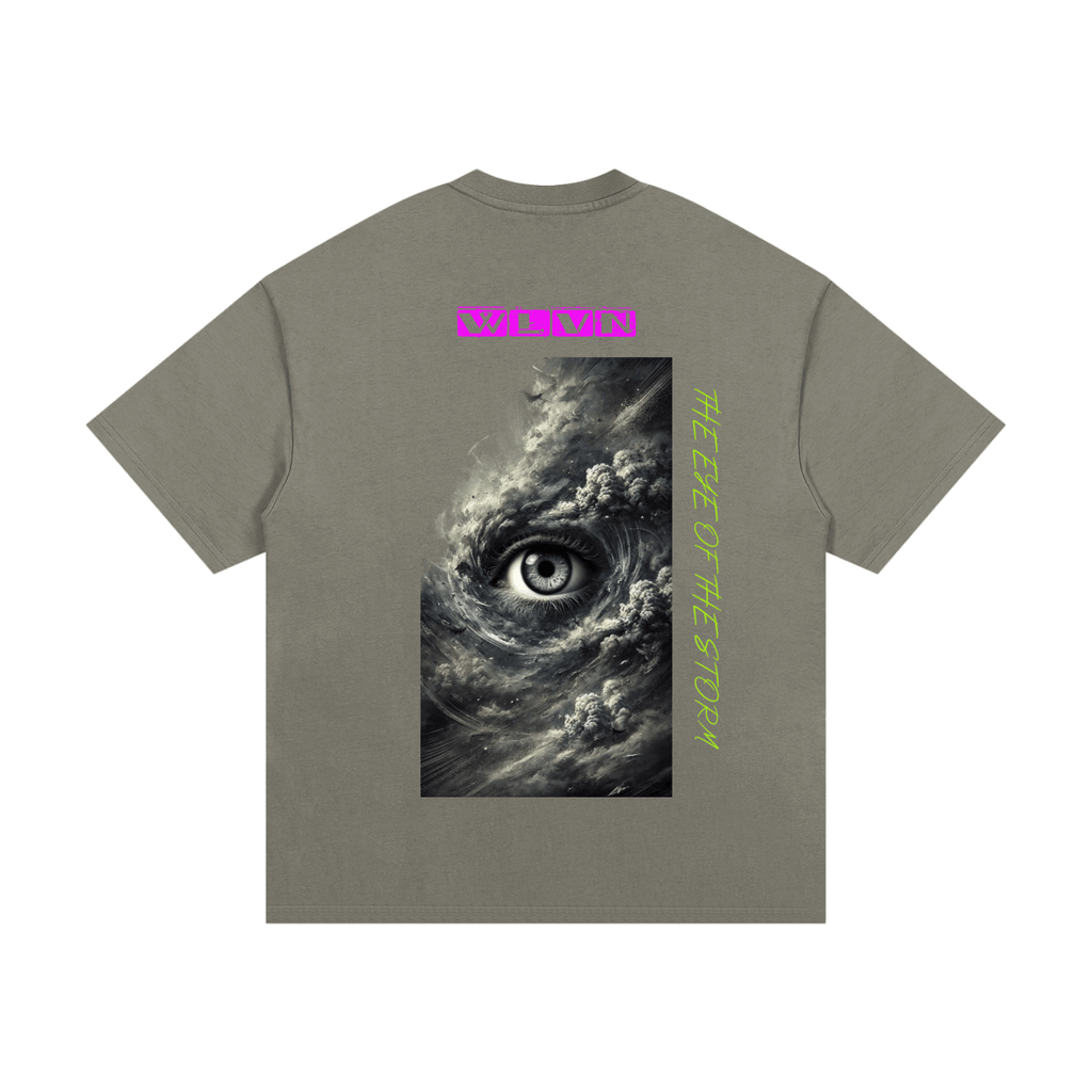 Wolvyn Eye of The Storm Heavyweight Cotton T-Shirt - Wolvyn Apparel