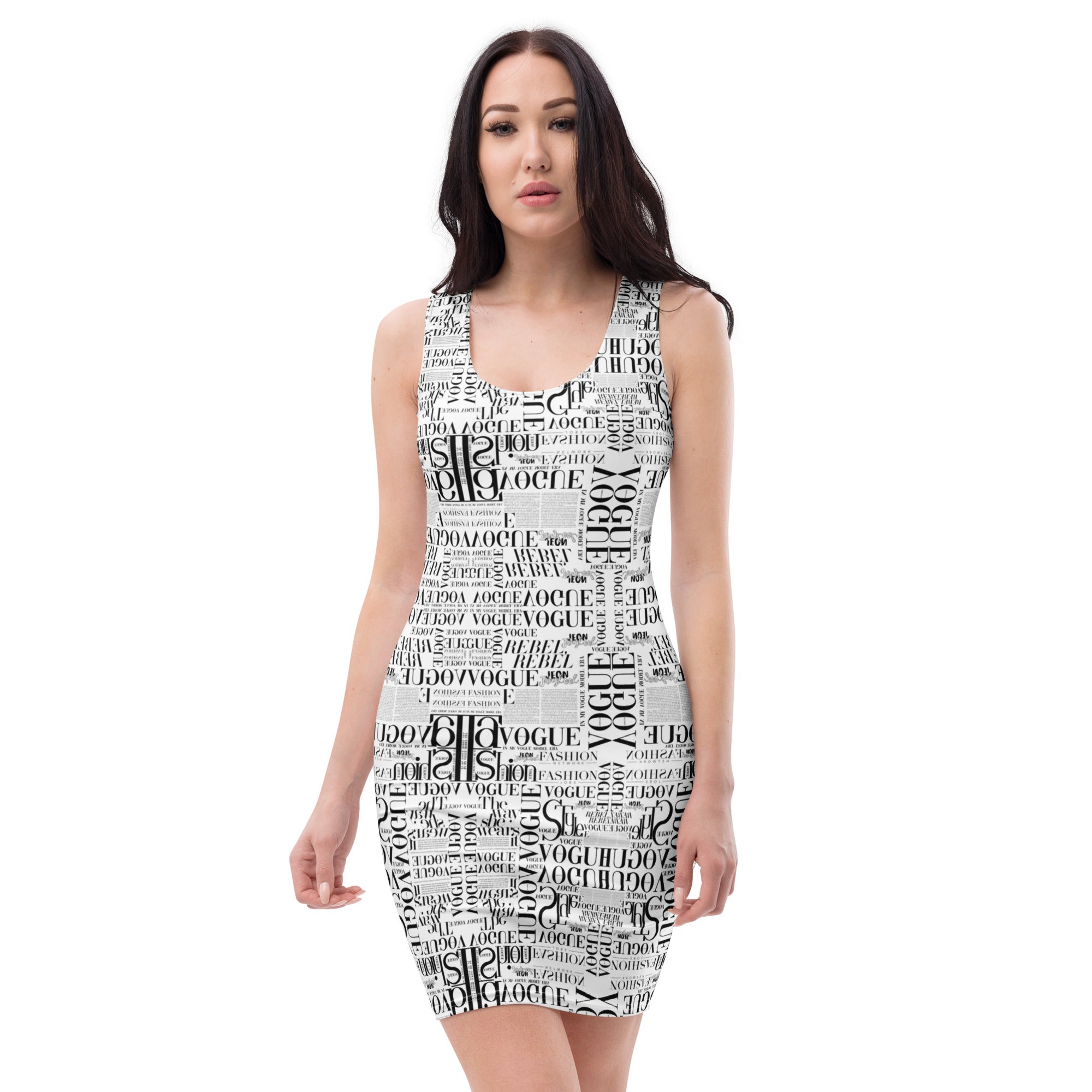 Wolvyn Fashion Vogue Bodycon dress - Wolvyn Apparel