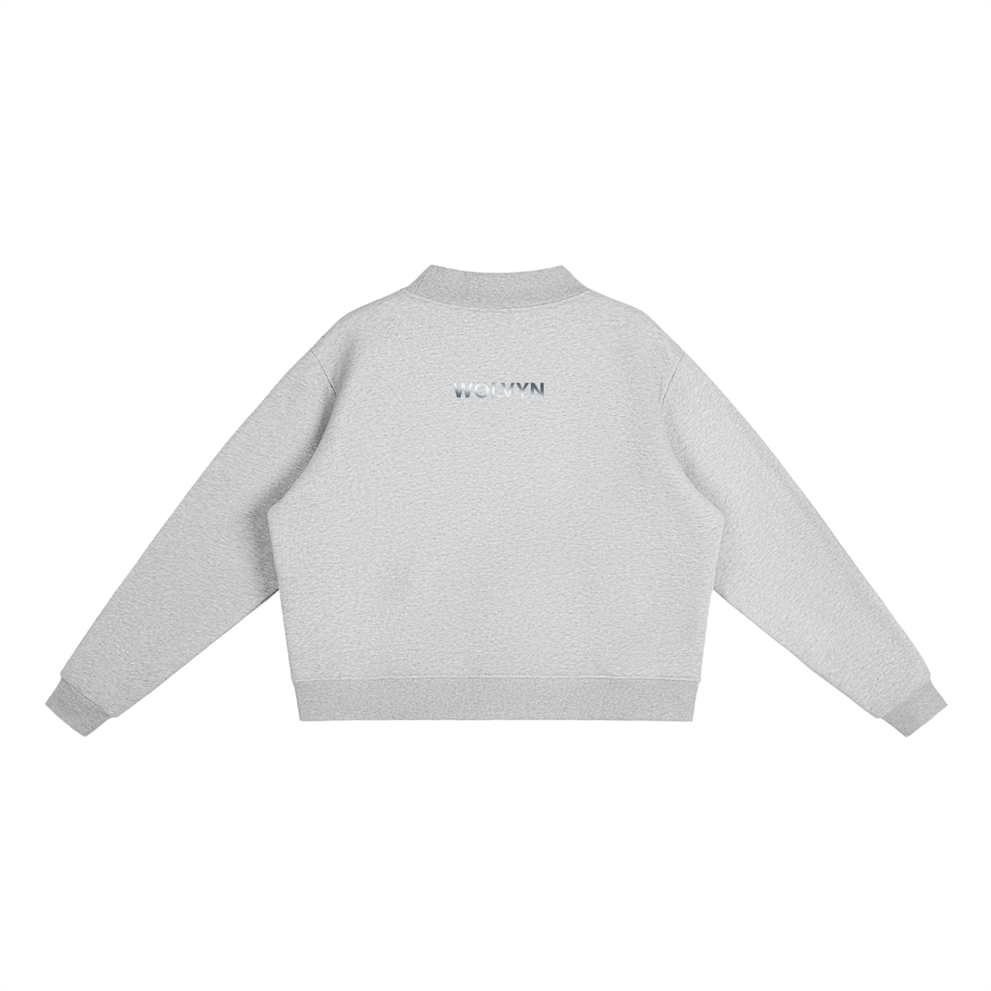 Wolvyn Fleece Mid - Neck Crew Sweatshirt - Wolvyn Apparel