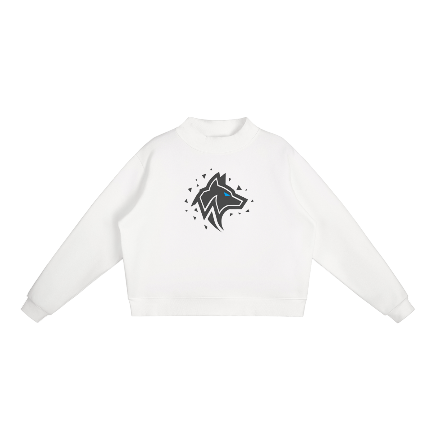 Wolvyn Fleece Mid - Neck Crew Sweatshirt - Wolvyn Apparel