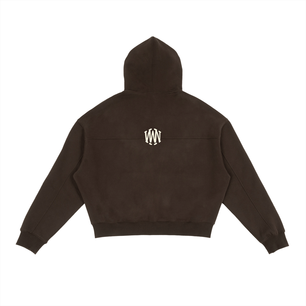 Wolvyn Fleece Zip - Up Boxy Hoodie - Wolvyn Apparel