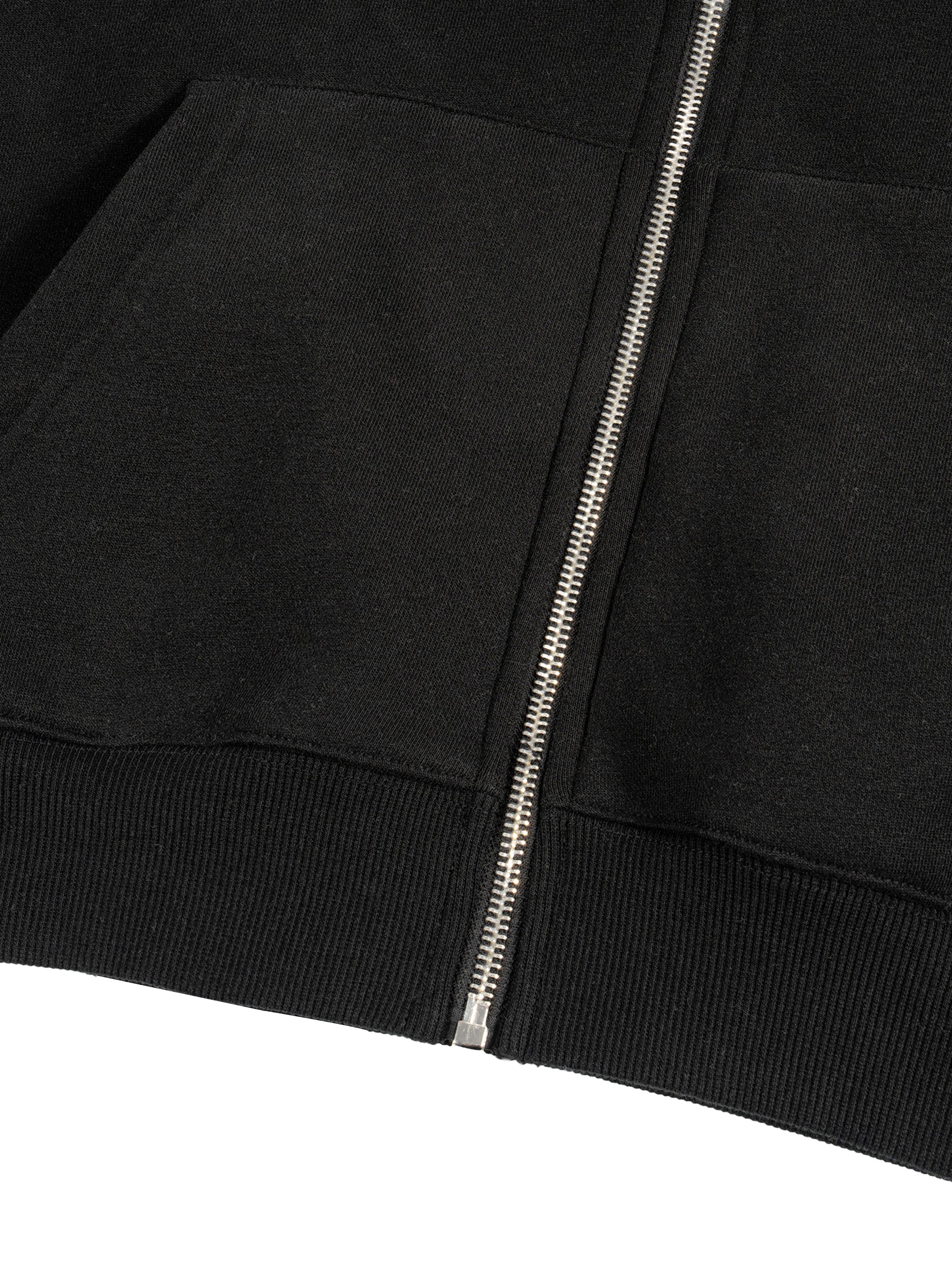 Wolvyn Fleece Zip - Up Boxy Hoodie - Wolvyn Apparel