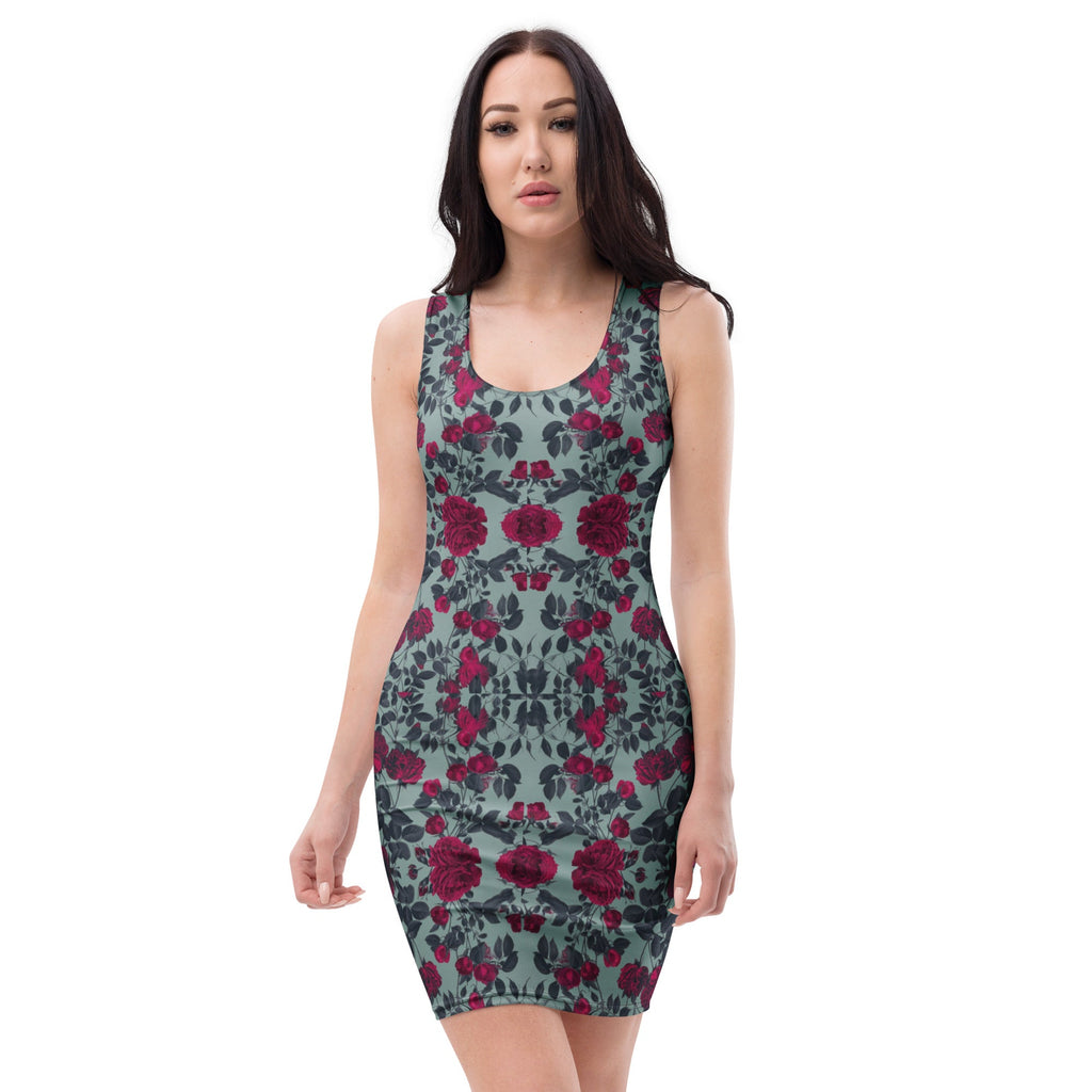 Wolvyn Garden Bodycon dress - Wolvyn Apparel