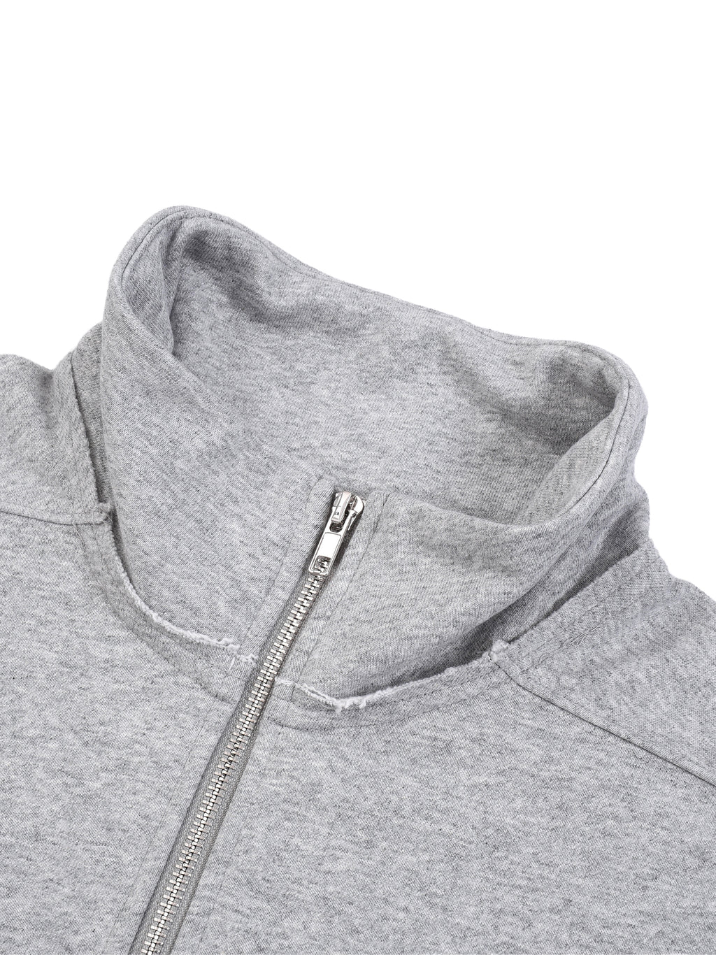 Wolvyn Half - Zip Rolled Edge Fleece Sweatshirt - Wolvyn Apparel