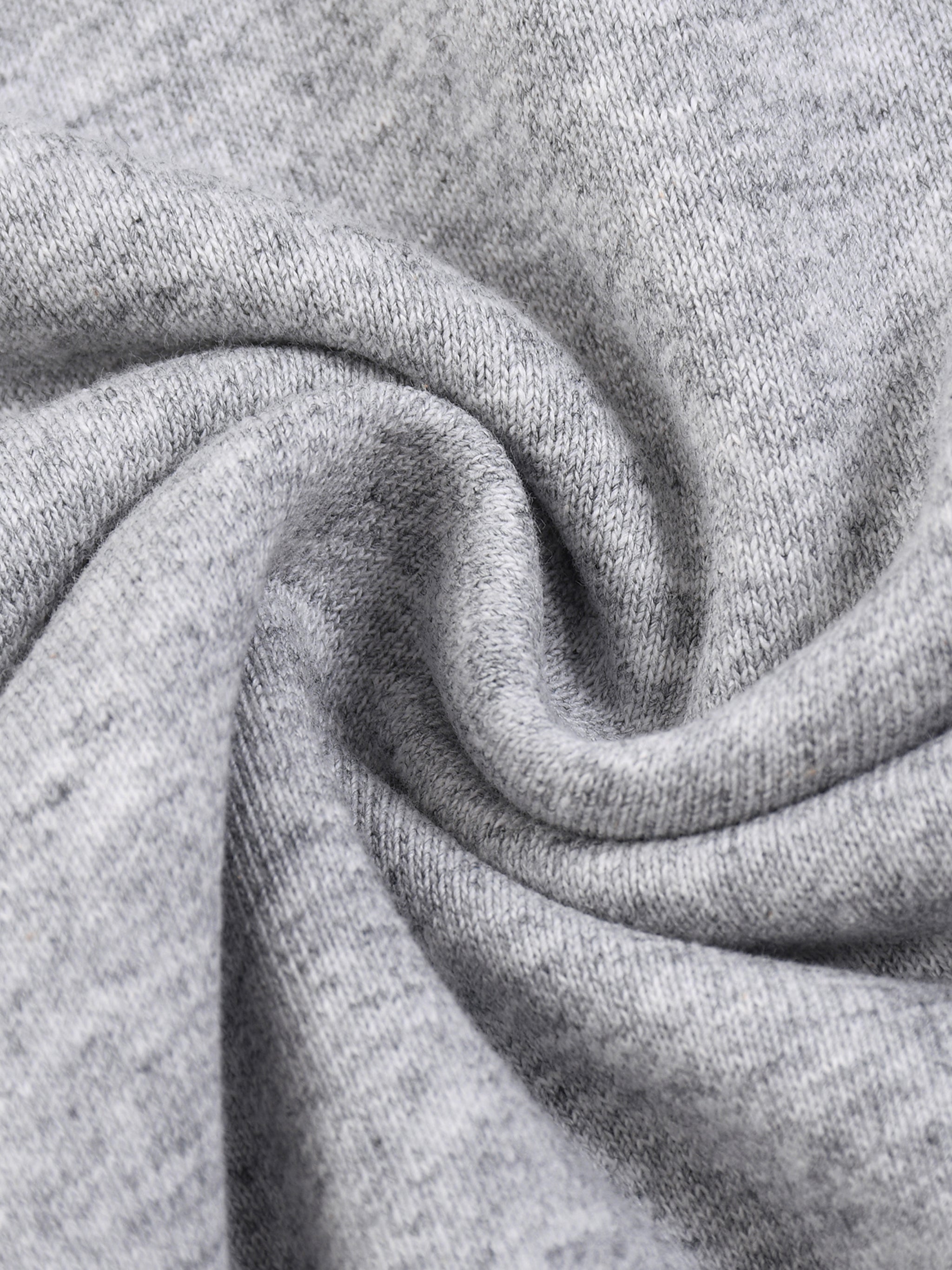 Wolvyn Half - Zip Rolled Edge Fleece Sweatshirt - Wolvyn Apparel