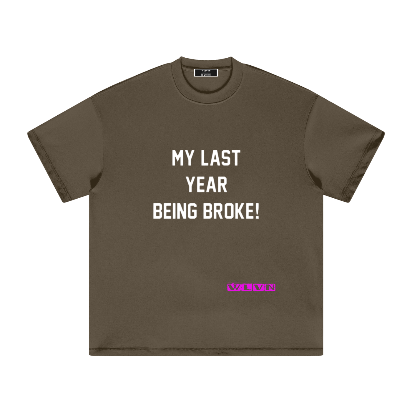 Wolvyn Heavyweight Earth Tone T-Shirt - Wolvyn Apparel