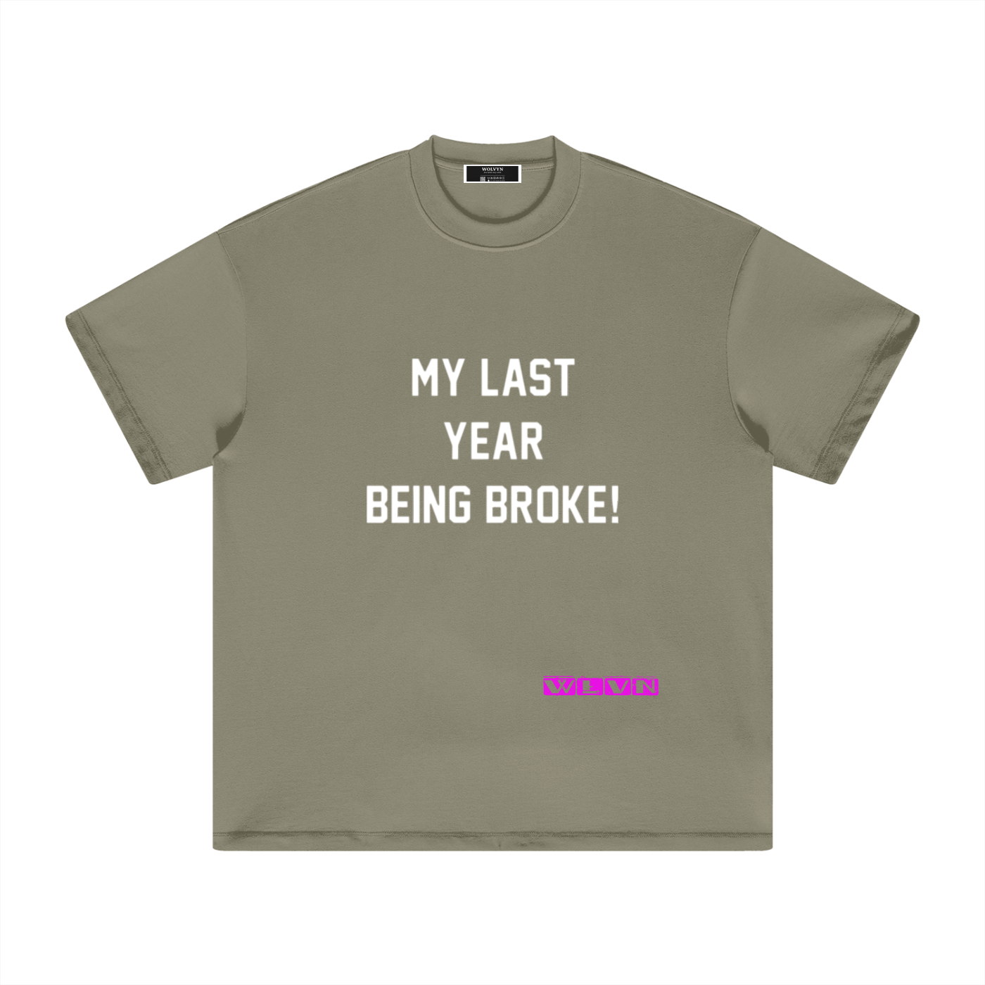 Wolvyn Heavyweight Earth Tone T-Shirt - Wolvyn Apparel